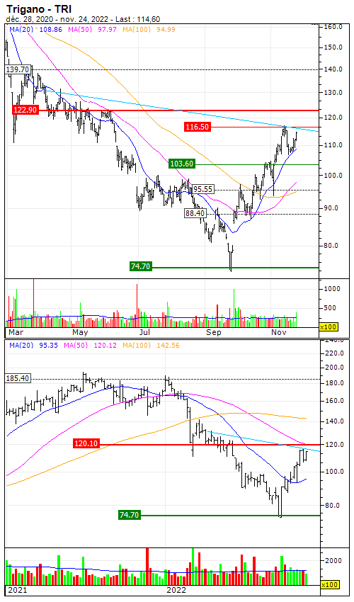 Trigano : Close to a key resistance level - Vimarsana News
