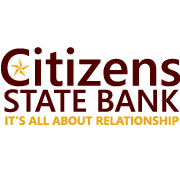 Logo Citizens State Bank (Ganado, Texas)