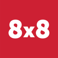 Logo 8x8 International Pte Ltd.