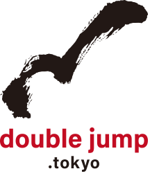 Logo double jump.tokyo KK