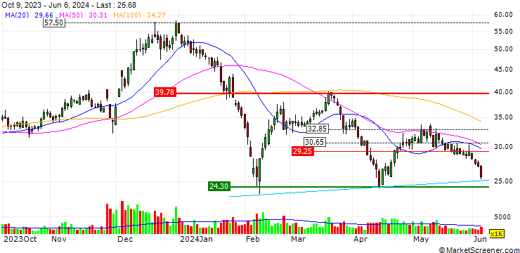 Chart Shanghai Luoman Technologies Inc.