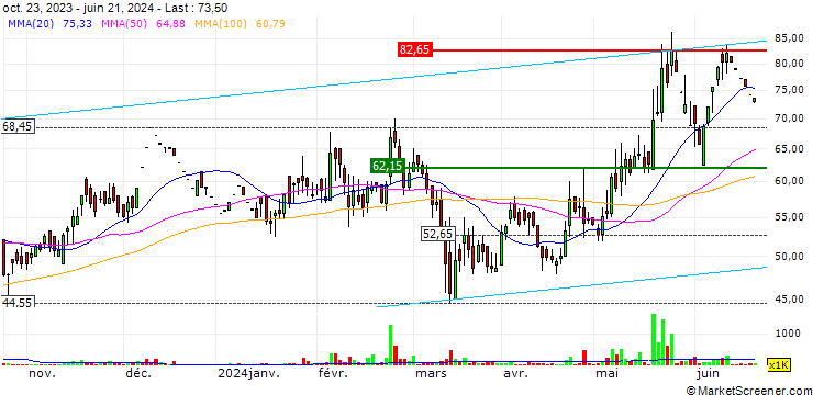 Chart Elgi Rubber Company Limited