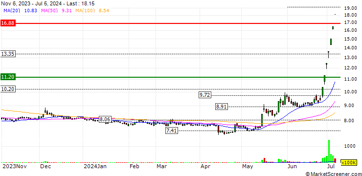Chart RITEK Corporation